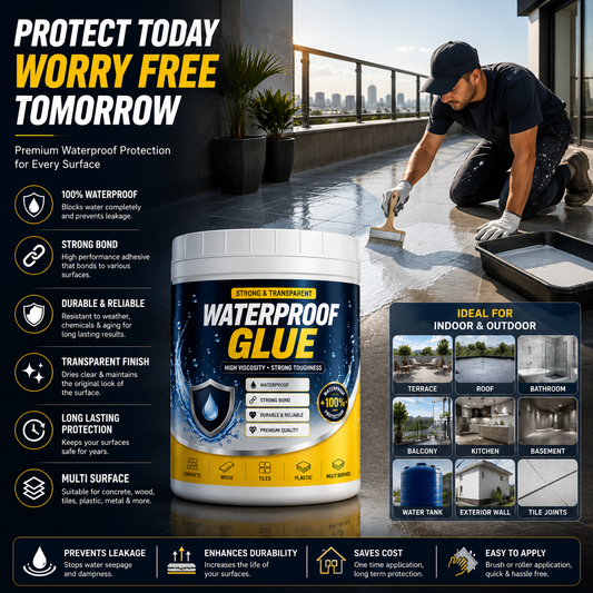 Transparent Waterproof Glue Sealant ( buy 1 Get 1 Free )