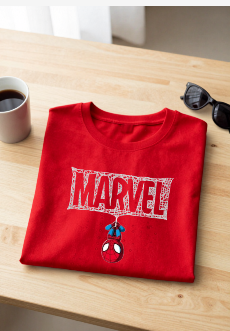 Marvel Oversized Red classic T-Shirt