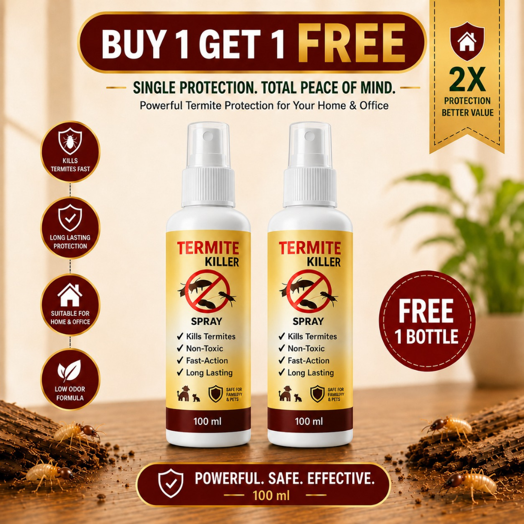 Termite Repellent Spray – Powerful Protection Against Termites (Buy 1 Get 1 Free)