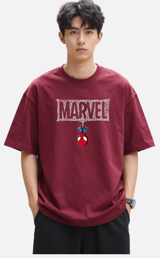 Marvel Oversized Red classic T-Shirt