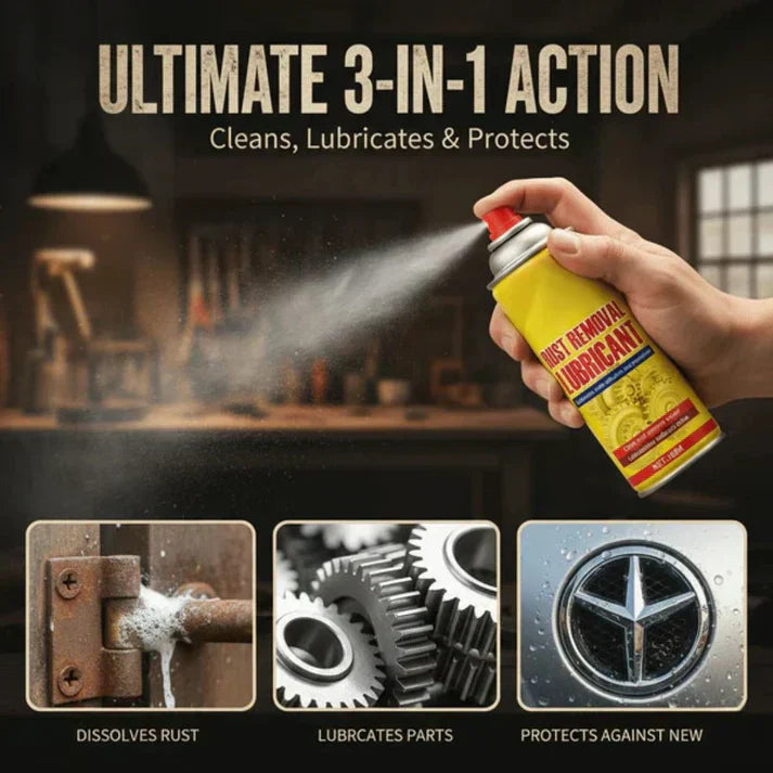 Rust Remover Spray for Car & Bike (Pack of 2)| Multi-Purpose Rust Cleaner Spray for Metal Surfaces | Instant Rust-Off & Protect Formula